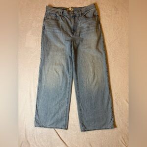 Madewell Women's Flare & Wide Leg Jeans - Light Blue